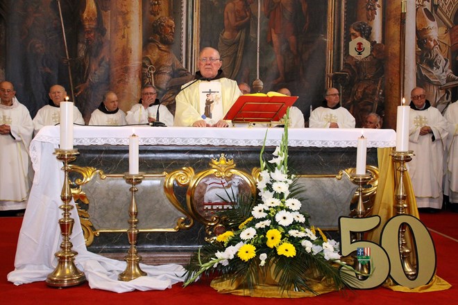 Svoj zlatni jubilej, 50 godina svećeništva, u Varaždinu je proslavio fra Trpimir Leko